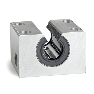 THOMSON BALL BUSHING<BR>SPP SERIES 12MM OPEN PILLOW BLOCK BEARING SELF ALIGNING 238.3 LBF